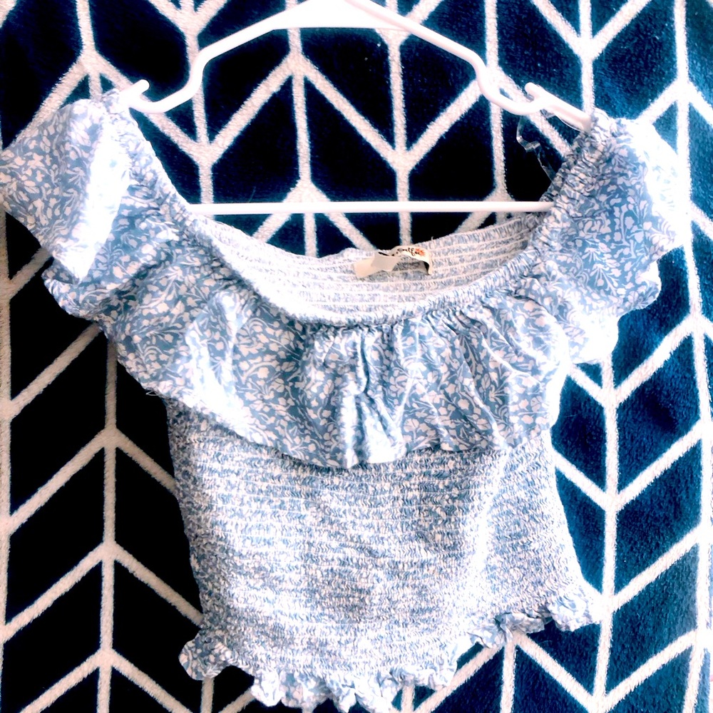 Miss Selfie Freshest Breeze Ruffled Shrug for Girls